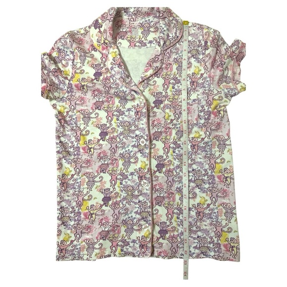 Roller Rabbit Love Shack Fancy Preppy Patchwork Polo Pajamas Size XS - Picture 9 of 16